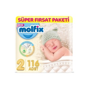 Molfix Fırsat Paketi No 2 116 Adet