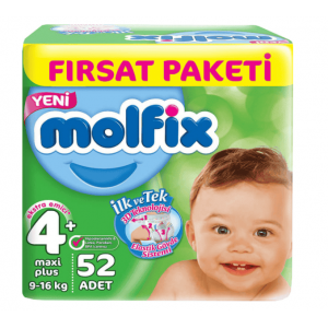 Molfix Fırsat Paketi No 4+ 52 Adet