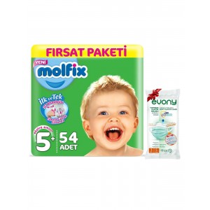 Molfix Fırsat Paketi No 5+ 54 Adet