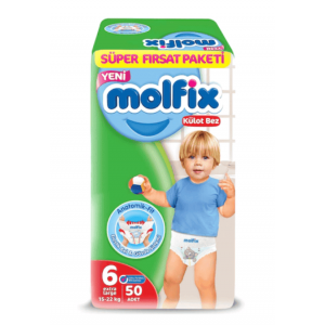 Molfix Pants Super Packet No 6 50 pc