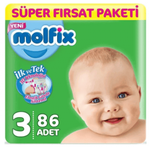 Molfix Süper Fırsat Paketi No 3 86 Adet