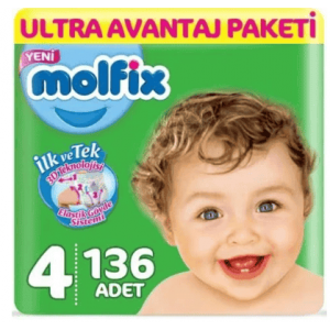Molfix Ultra Fırsat Paketi No 4 136 Adet