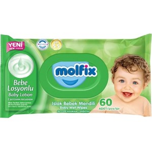 Molfix Wet Towel 60 pc 