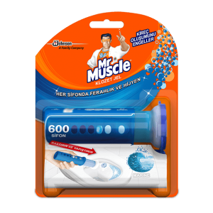 Mr. Muscle Active Clean Toilet Blocks Jel Marine 36 ml