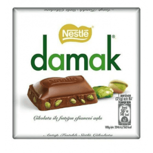 Nestle Damak Antep Fıstıklı Sütlü Çikolata 65 Gr