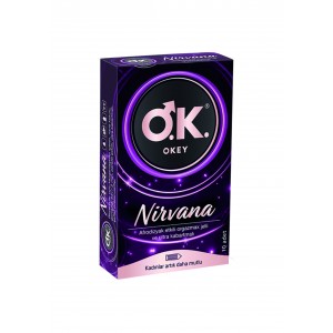 O.k. Kondom Nirvana  10 Adet 