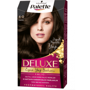 Palette Deluxe Hair Dye Brown 4-0 1 pcs