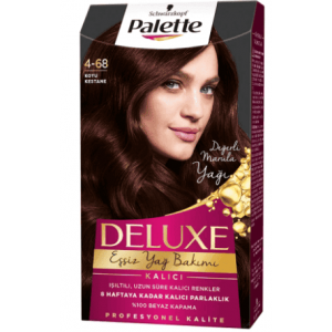 Palette Deluxe Hair Dye Dark Chestnut 4-68 1 pcs