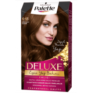 Palette Deluxe Hair Dye Eye-Catching Brown 6-65 1 pcs