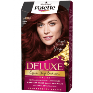 Palette Deluxe Hair Dye Wine Red 5-889 1 pcs