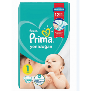 Pampers Prima Newborn  44 Adet