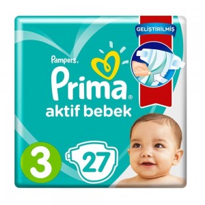 Pampers Prima No3 27 pc 