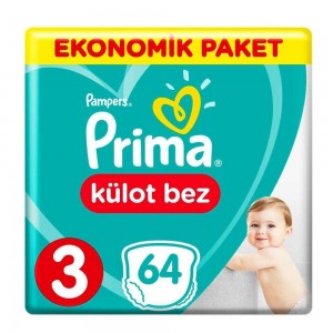Pampers Prima No3 64 pc