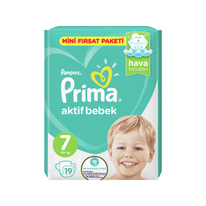 Pampers Prima No7 19 pc