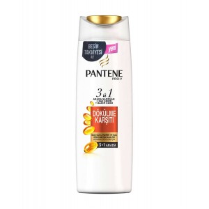 Pantene 3'ü 1 Arada Saç Dökülmesine Karşı Şampuan 470 Ml