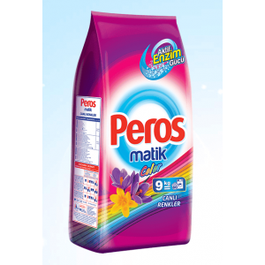 Peros Powder Detergent Glamarous Colors 9 kg 