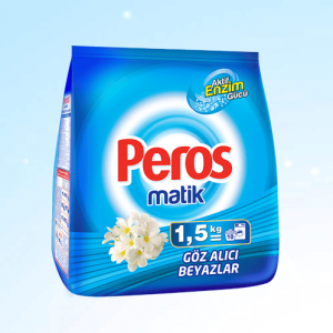 Peros Powder Detergent Glamarous Whites 1.5 kg