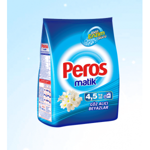 Peros Powder Detergent Glamarous Whites 4.5 kg 