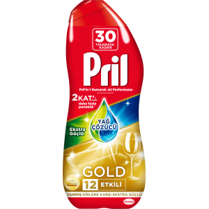 Pril Gold Jel Yağ Çözücü 540 Ml 