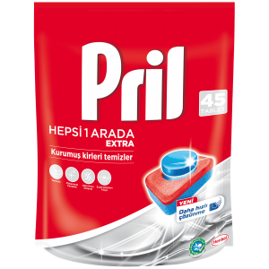 Pril Tablet Hepsi Bir Arada 45 Adet 