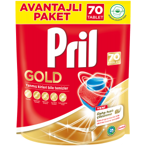 Pril Tabs Gold Doypack 70 pcs