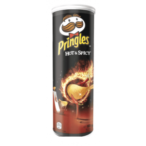 Pringles Potato Chips Hot Spicy 165 gr 