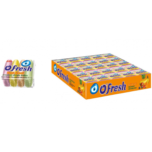 Saadet O'fresh Tutti Frutti Flavoured Sugared Dragee Gum 5 gr