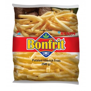 Sanpa Gıda Patates Kızartması Bonfrit (Parmak Cipsi) 2500 Gr