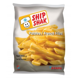 Sanpa Gıda Patates Kızartması Ship Shak (Parmak Cipsi) 1000 Gr