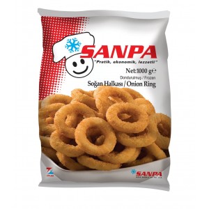 Sanpa Gıda Kızarmış Soğan Halkası Sanpat 1000 Gr