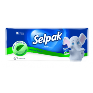 Selpak Wipes Menthol 5x10 pcs