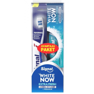 Signal White Now Extra Fresh Toothpaste 75 Ml+Toothbrush 1 pcs
