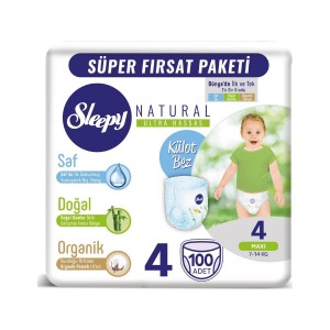 Sleepy Pants Diapers Mega Packet No:4 100 pc