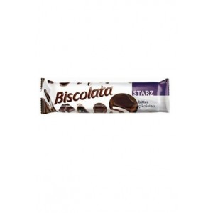 Şölen Biscolata Starz Bitter Coated Biscuit With Milk Cream 82 gr 