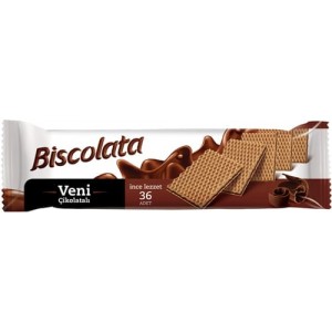 Şölen Biscolata Veni Çikolata Kremalı Gofret 110 Gr
