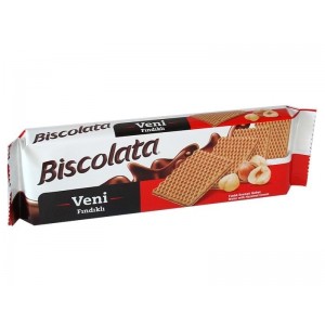 Şölen Biscolata Veni Hazelnut Cream Wafer 110 gr 