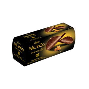 Şölen Milango Milk Chocolate With Caramel Particles And Sea Salt 76 gr 