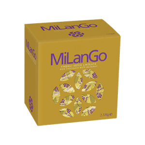 Şölen Milango Milk Chocolate With Hazelnut Cream Filled With Hazelnut Cream 2.5 kg 