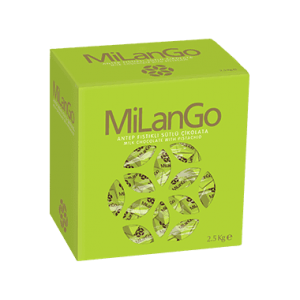 Şölen Milango Milk Chocolate With Pistachio Filled With Pistachio Cream 2.5 kg 