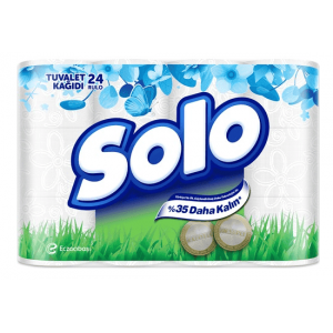 Solo Toilet Paper 24 pc 