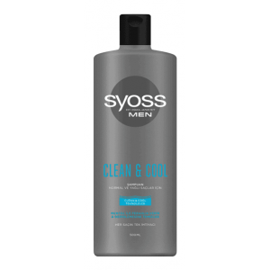 Syoss Men Clean And Cool Shampoo 500 ml 