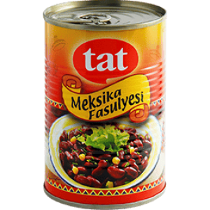 Tat Haşlanmış Meksika Fasulyesi 410 Gr