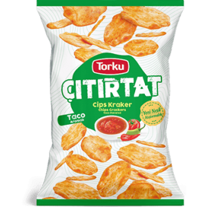 Torku Çıtırtat Taco Flavored Chips Crackers 60 gr 