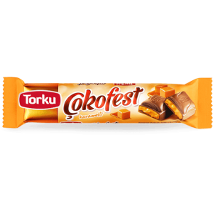 Torku Çokofest Karamel Dolgulu Sütlü Çikolata 34 Gr