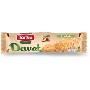 Torku Davet Biscuit With Hazelnut 82 gr 