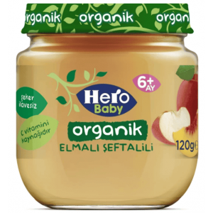 Ülker Hero Baby Organic Apple Baby Food 120 gr