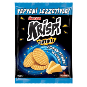 Ülker Krispi Serrated Cracker With Cheese Onion 92 gr