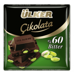 Ülker Antep Fıstıklı Kare Çikolata 65 Gr