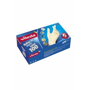 Vileda Disposable Glove (Medium-Large) 100 pc 