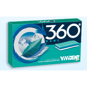 Vivident 360 Naneli Sakız 33 Gr